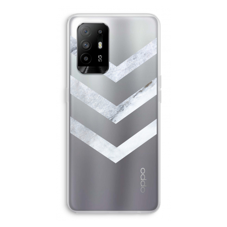 Marmeren pijlen: Oppo A95 5G Transparant Hoesje