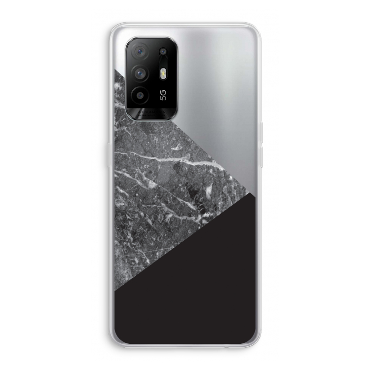 Combinatie marmer: Oppo A95 5G Transparant Hoesje
