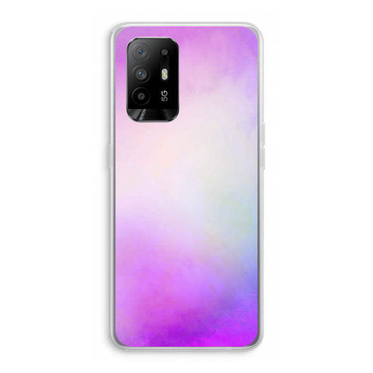 Clouds pastel: Oppo A95 5G Transparant Hoesje
