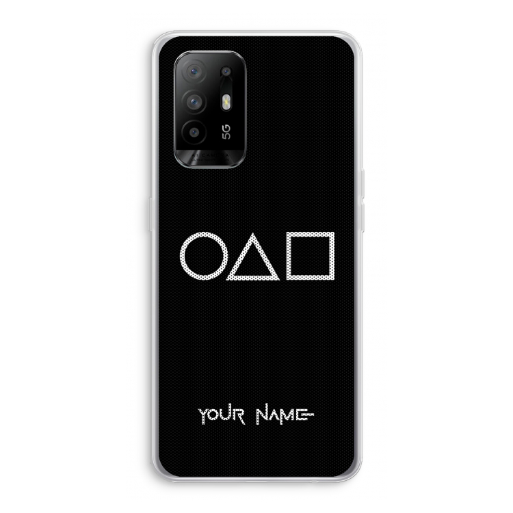Squid Game: Oppo A95 5G Transparant Hoesje