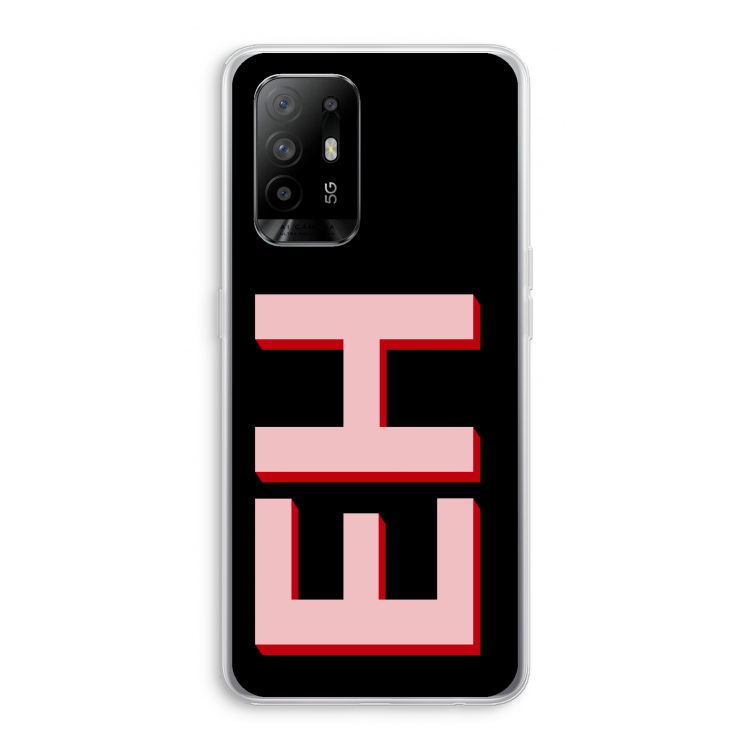 Monogram: Oppo A95 5G Transparant Hoesje