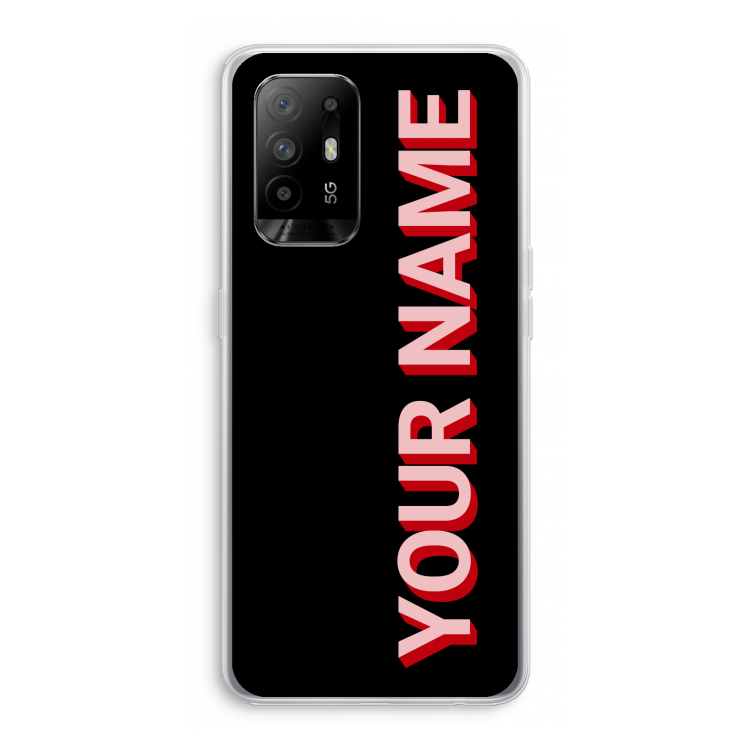 Namecase: Oppo A95 5G Transparant Hoesje