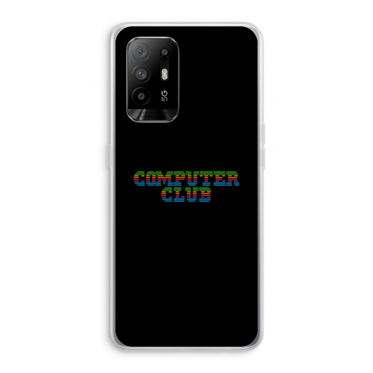 Retro: Oppo A95 5G Transparant Hoesje