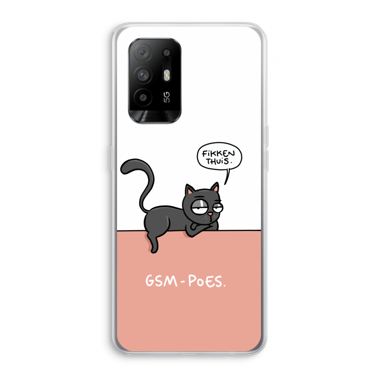 GSM poes: Oppo A95 5G Transparant Hoesje