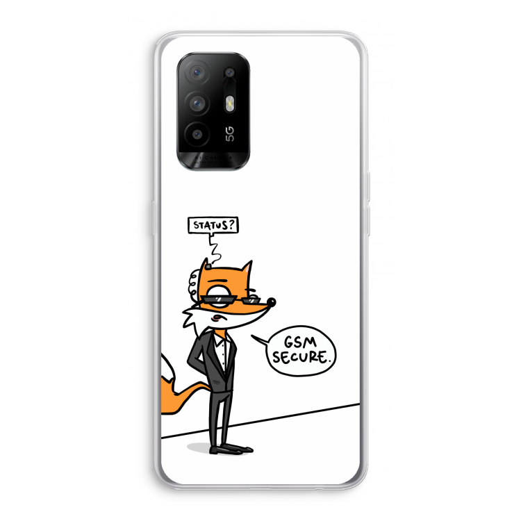 GSM secure: Oppo A95 5G Transparant Hoesje