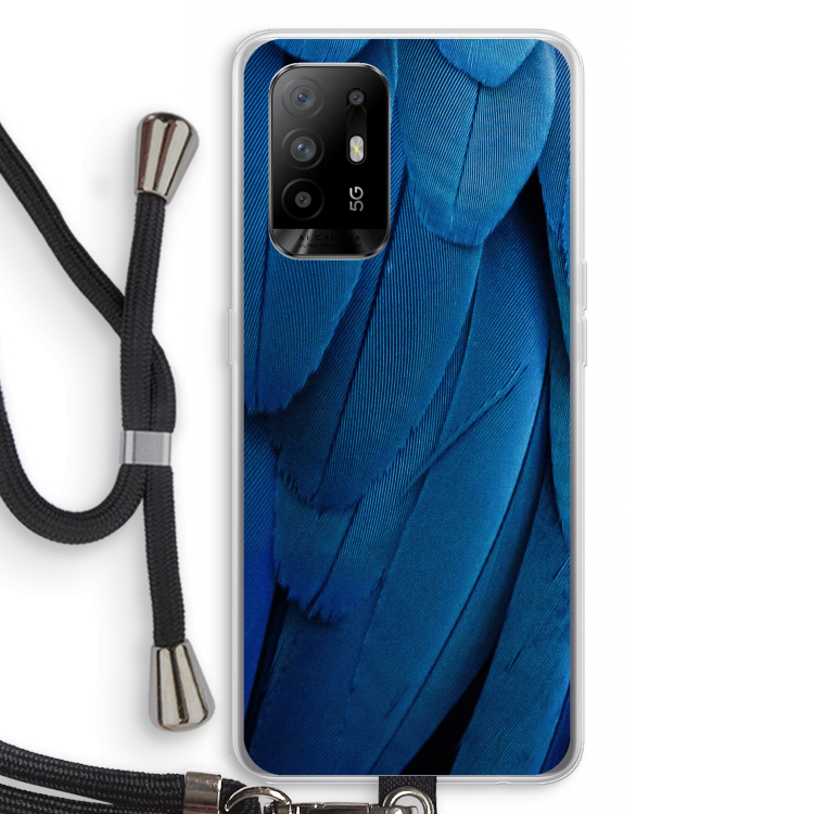 Pauw: Oppo A95 5G Transparant Hoesje met koord