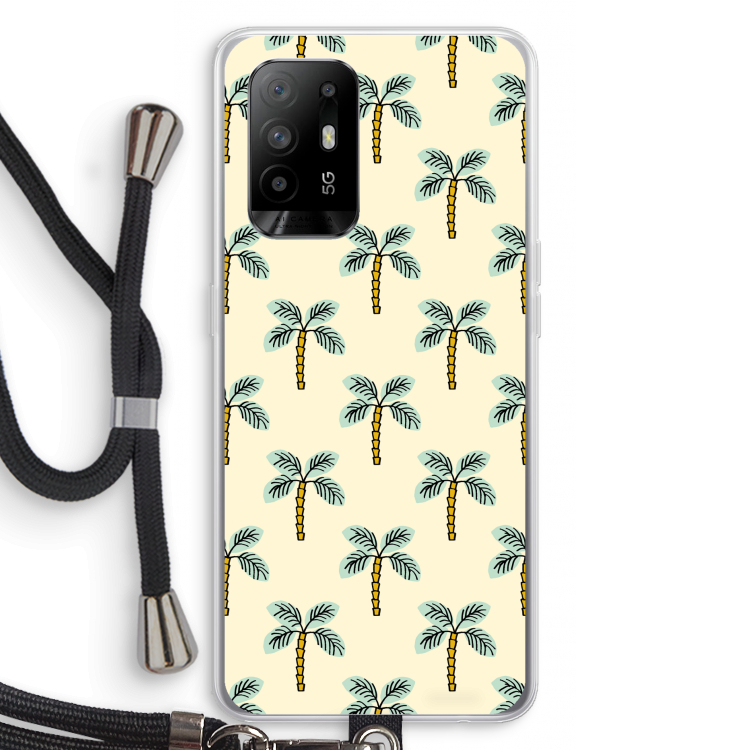 Paradise: Oppo A95 5G Transparant Hoesje met koord