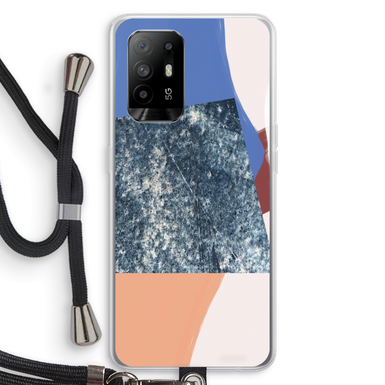 Billy: Oppo A95 5G Transparant Hoesje met koord