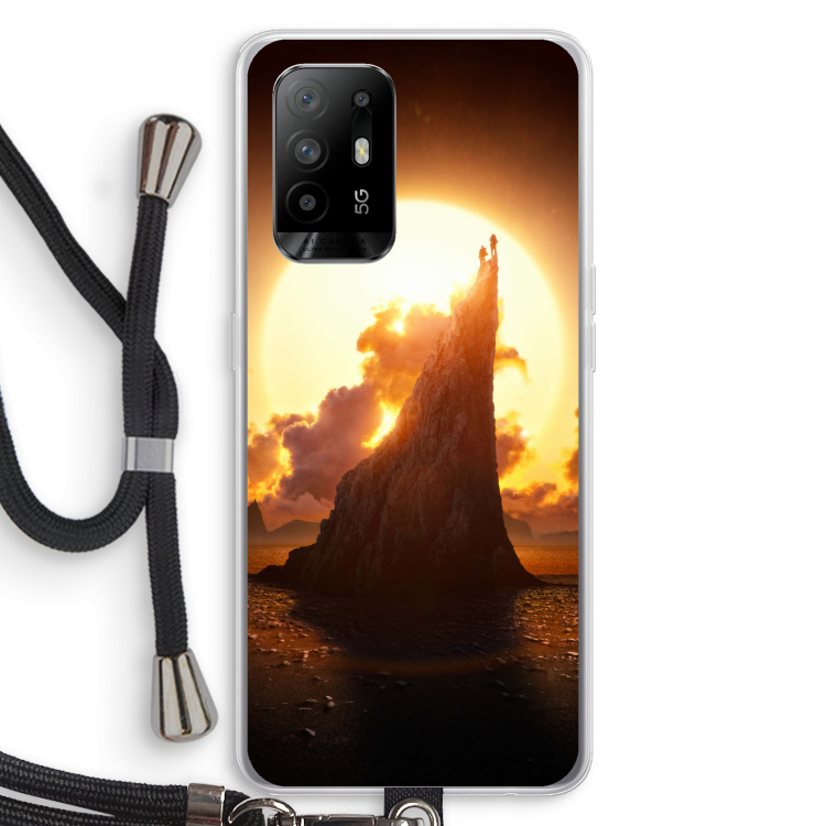Children of the Sun: Oppo A95 5G Transparant Hoesje met koord