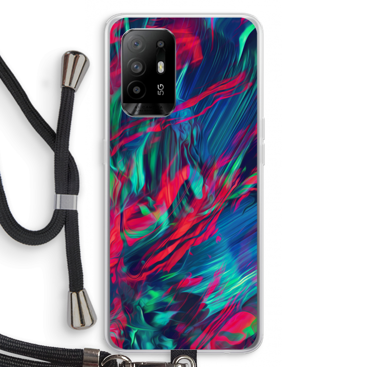 Pilgrims Of The Sea: Oppo A95 5G Transparant Hoesje met koord