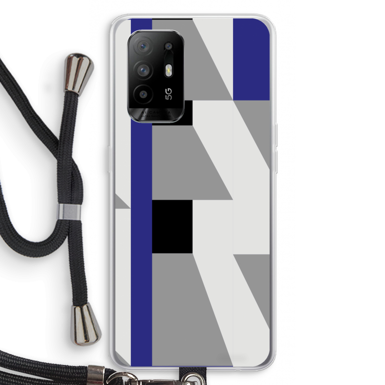 Gestalte 2: Oppo A95 5G Transparant Hoesje met koord
