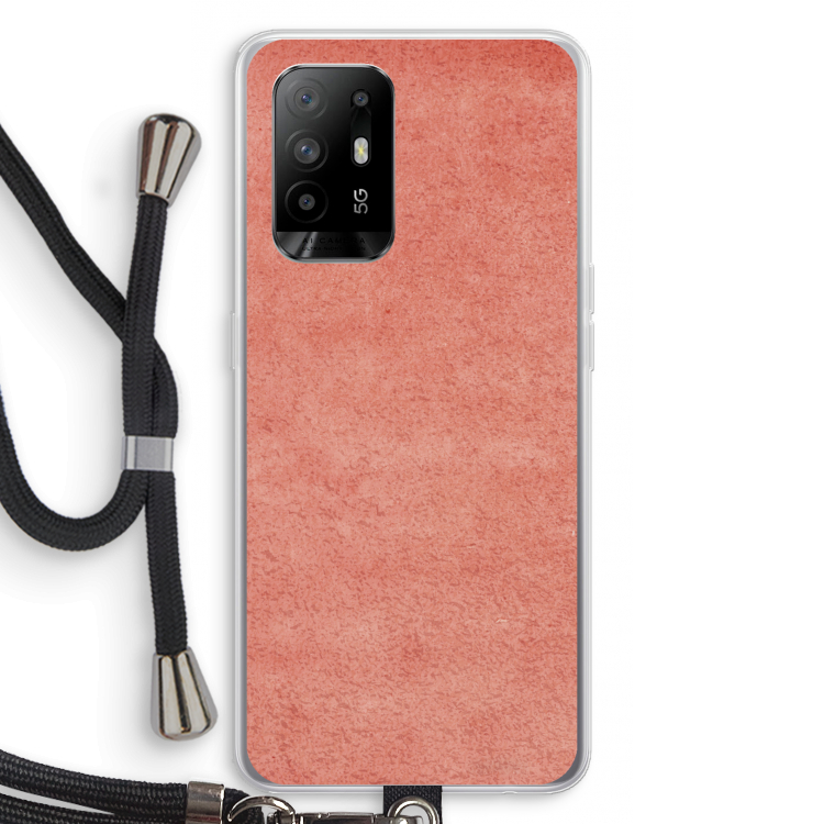 Marrakech Walls: Oppo A95 5G Transparant Hoesje met koord