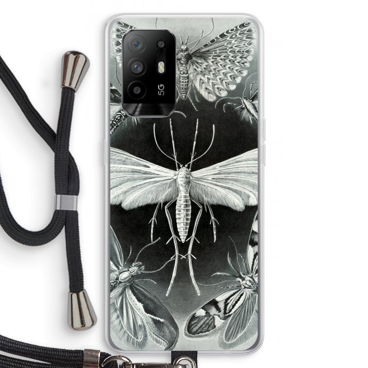 Haeckel Tineida: Oppo A95 5G Transparant Hoesje met koord