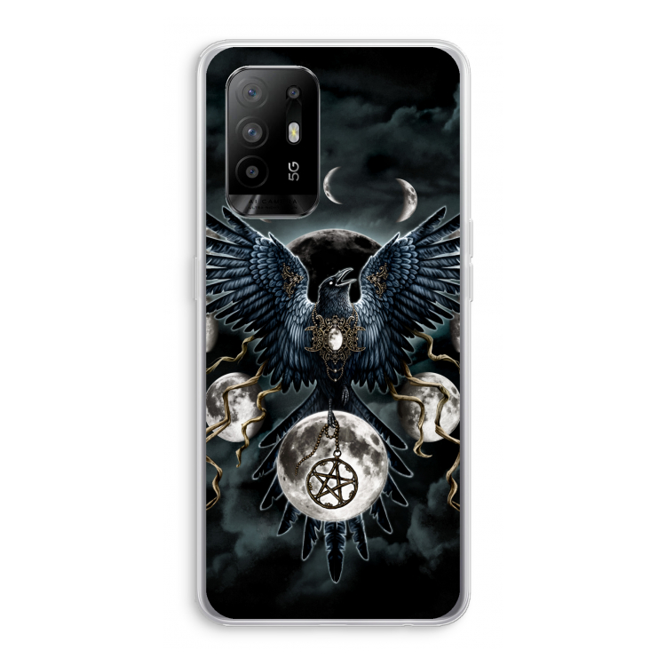 Sinister Wings: Oppo A95 5G Transparant Hoesje