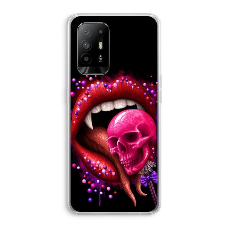 Dodelijk zoet: Oppo A95 5G Transparant Hoesje