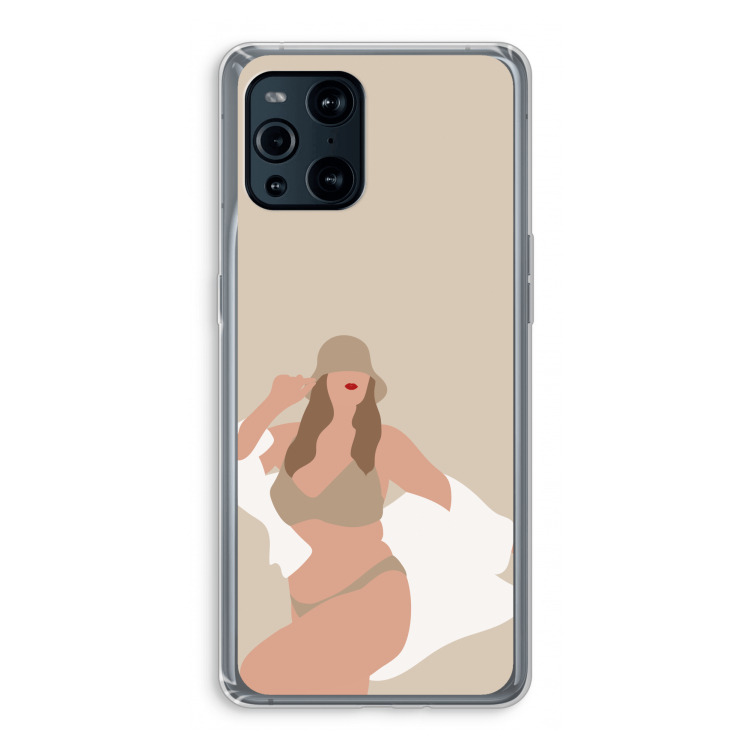 One of a kind: Oppo Find X3 Transparant Hoesje