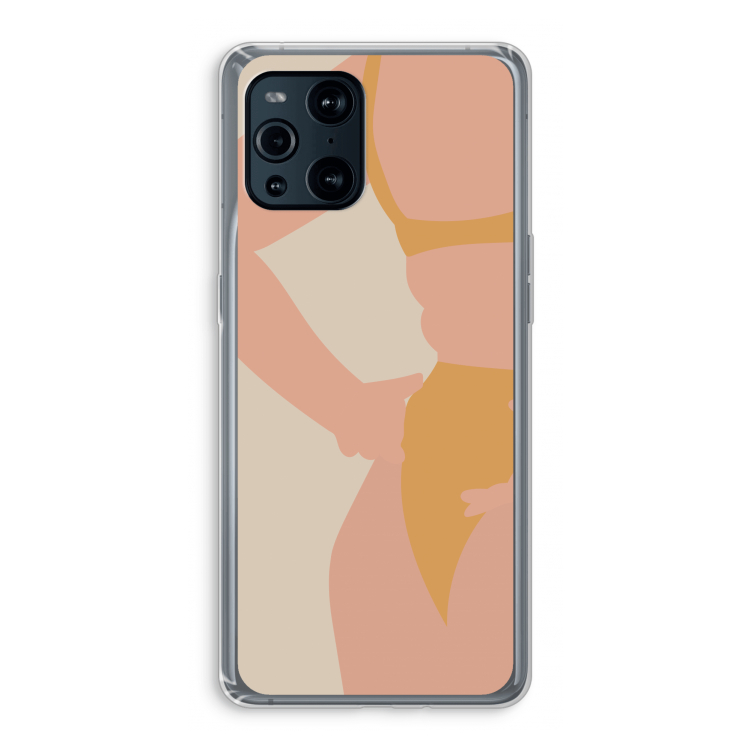 Bikini body: Oppo Find X3 Transparant Hoesje