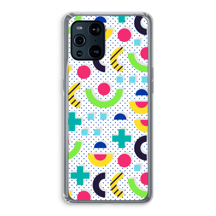 8-bit N°1: Oppo Find X3 Transparant Hoesje