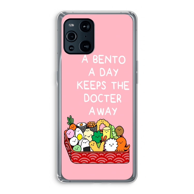 Bento a day: Oppo Find X3 Transparant Hoesje