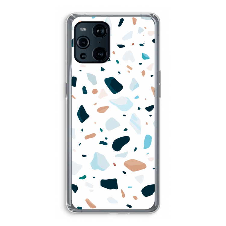 Terrazzo N°13: Oppo Find X3 Transparant Hoesje