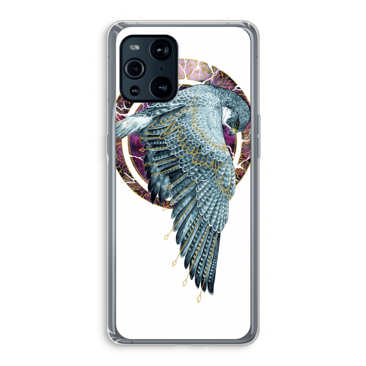 Golden Falcon: Oppo Find X3 Transparant Hoesje