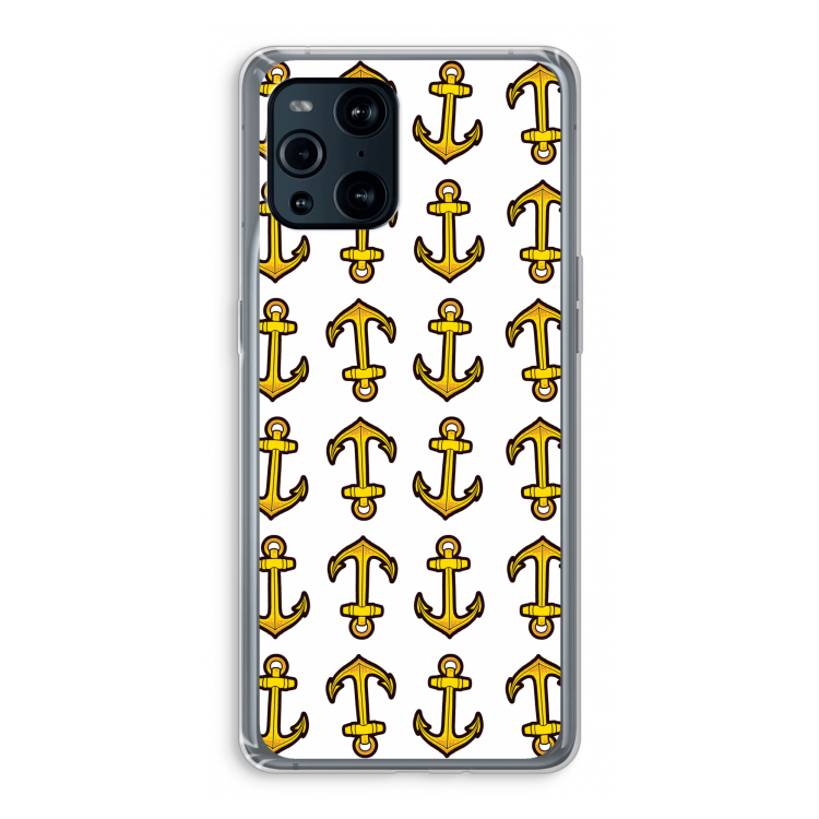 Musketon Anchor: Oppo Find X3 Transparant Hoesje