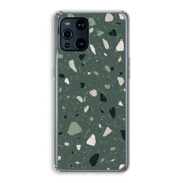 Terrazzo N°19: Oppo Find X3 Transparant Hoesje