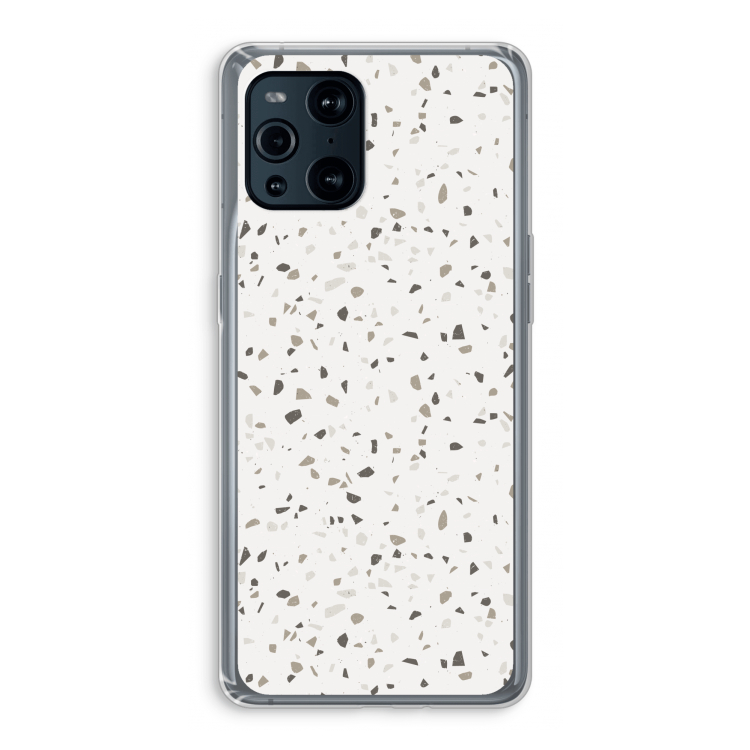 Terrazzo N°14: Oppo Find X3 Transparant Hoesje