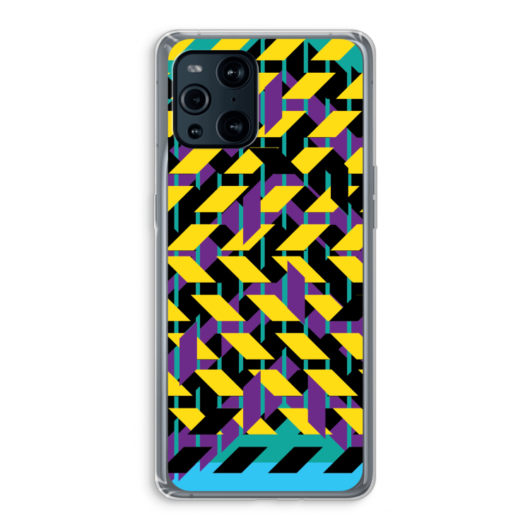 Skew Bee 3: Oppo Find X3 Transparant Hoesje
