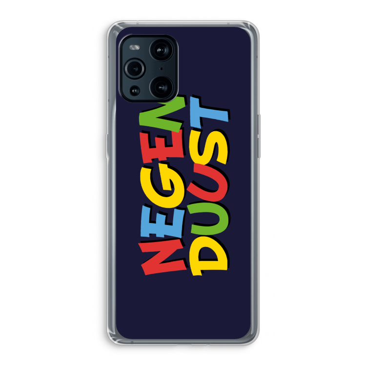 90's One: Oppo Find X3 Transparant Hoesje