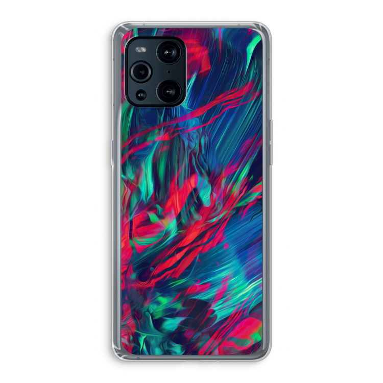 Pilgrims Of The Sea: Oppo Find X3 Transparant Hoesje