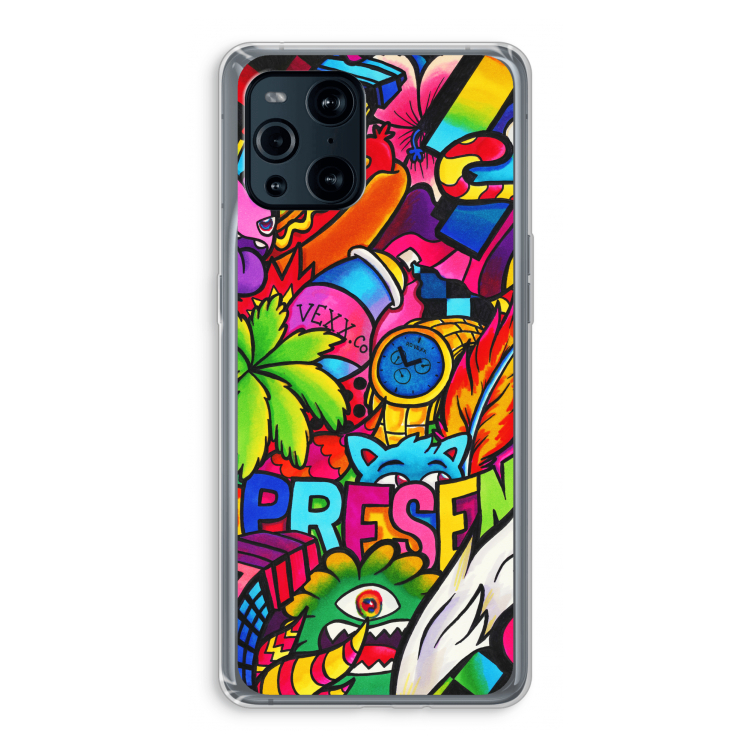 Represent: Oppo Find X3 Transparant Hoesje