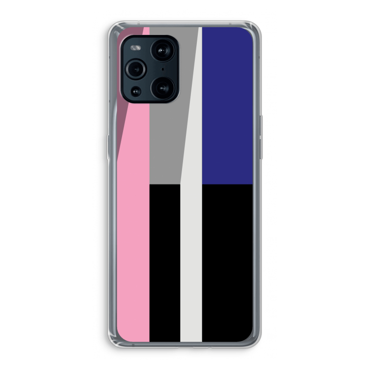 Gestalte 4: Oppo Find X3 Transparant Hoesje