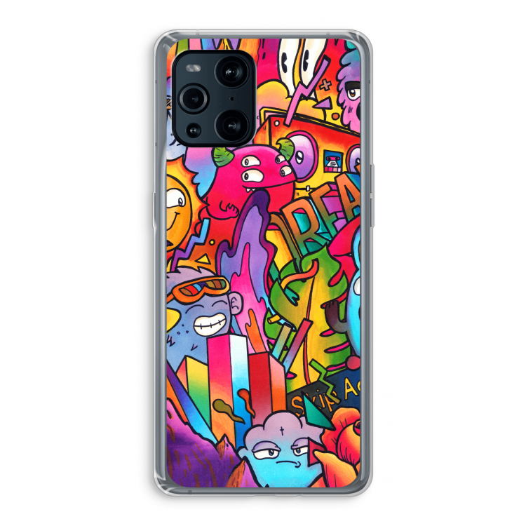 Dreams: Oppo Find X3 Transparant Hoesje