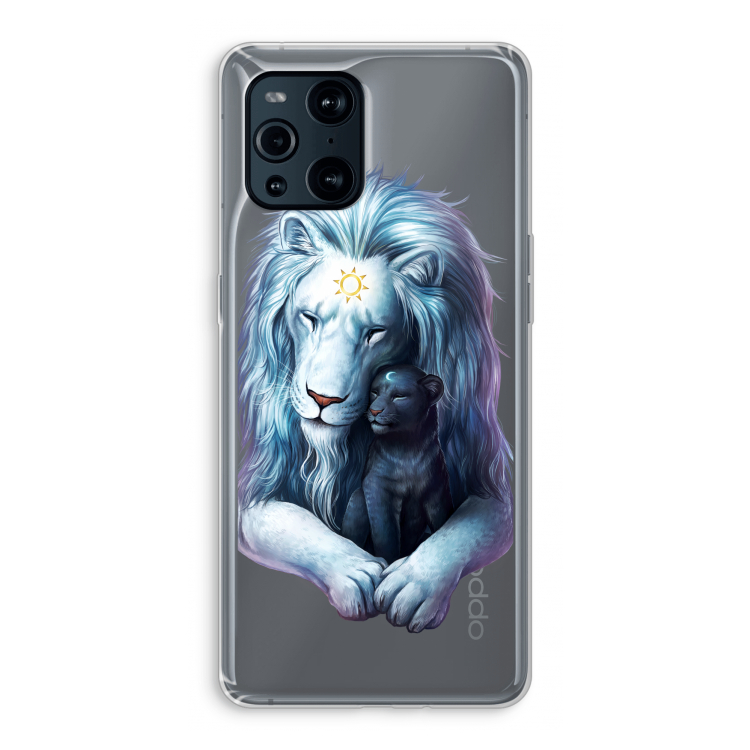 Child Of Light: Oppo Find X3 Transparant Hoesje