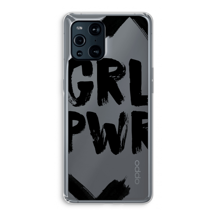 Girl Power #2: Oppo Find X3 Transparant Hoesje
