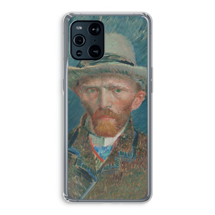 Van Gogh: Oppo Find X3 Transparant Hoesje