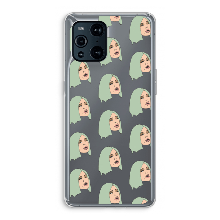King Kylie: Oppo Find X3 Transparant Hoesje