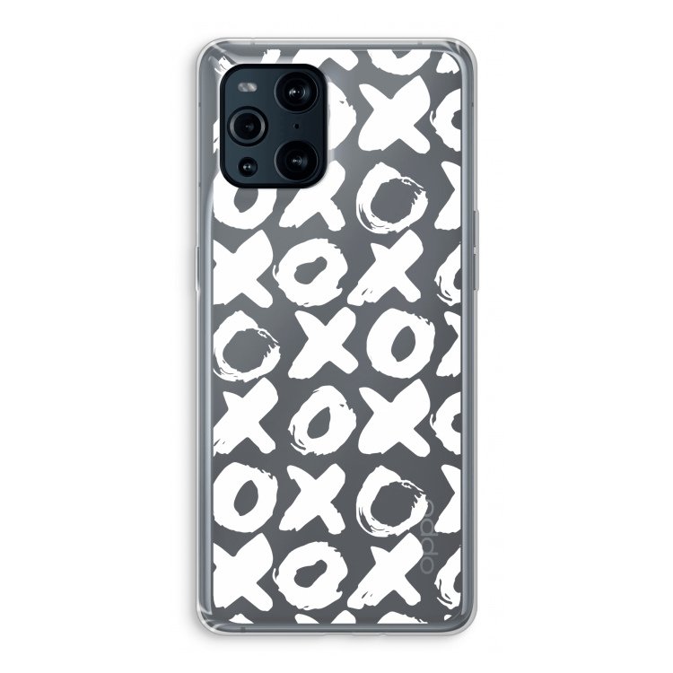 XOXO: Oppo Find X3 Transparant Hoesje