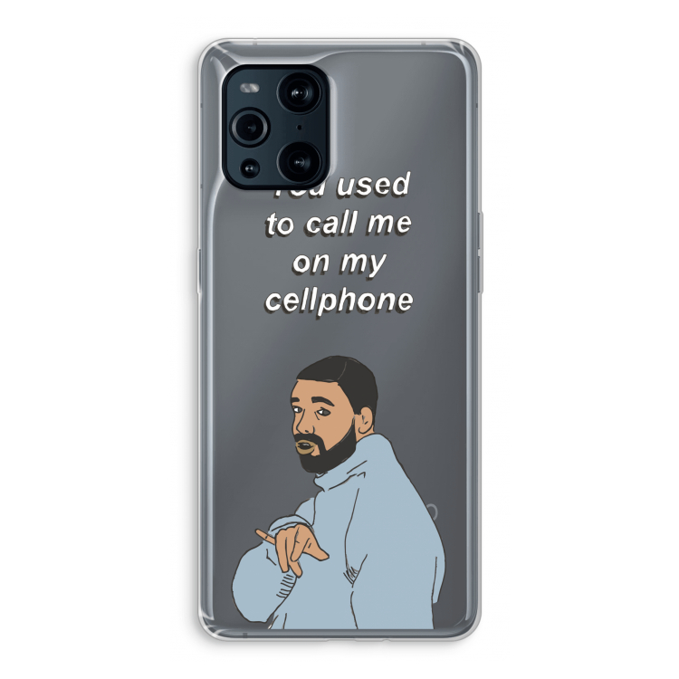 Hotline bling: Oppo Find X3 Transparant Hoesje