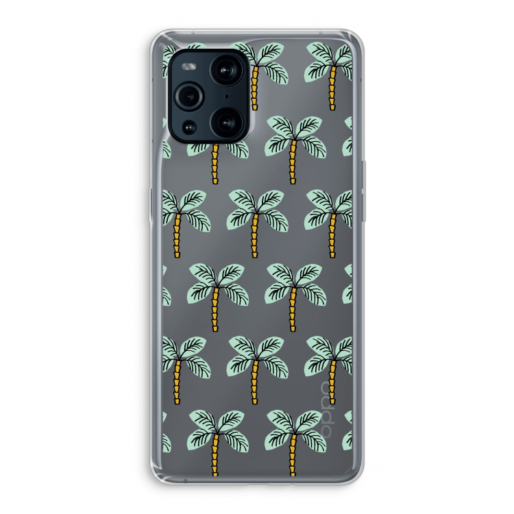 Paradise: Oppo Find X3 Transparant Hoesje