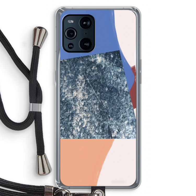 Billy: Oppo Find X3 Transparant Hoesje met koord