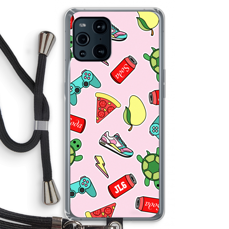 Things Jamie Loves: Oppo Find X3 Transparant Hoesje met koord