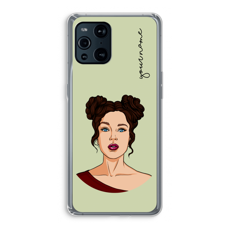 Pop-Art Creator: Oppo Find X3 Pro Transparant Hoesje