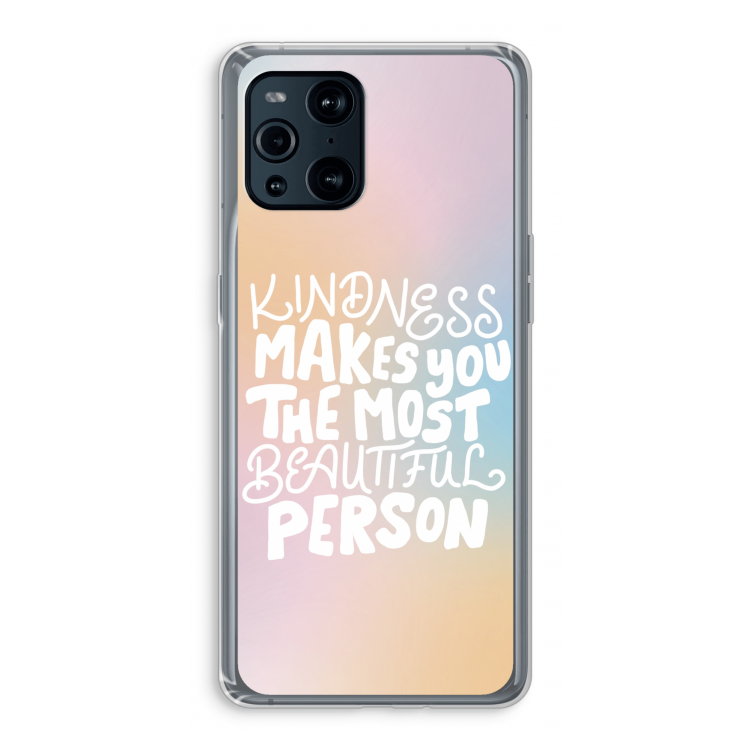The prettiest: Oppo Find X3 Pro Transparant Hoesje