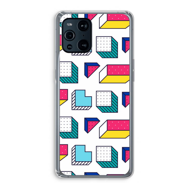 8-bit N°7: Oppo Find X3 Pro Transparant Hoesje