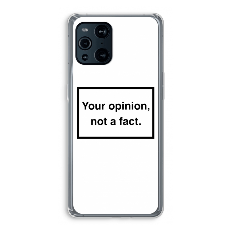 Your opinion: Oppo Find X3 Pro Transparant Hoesje
