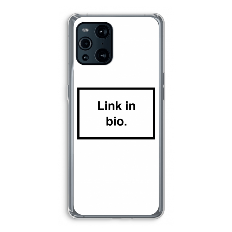 Link in bio: Oppo Find X3 Pro Transparant Hoesje