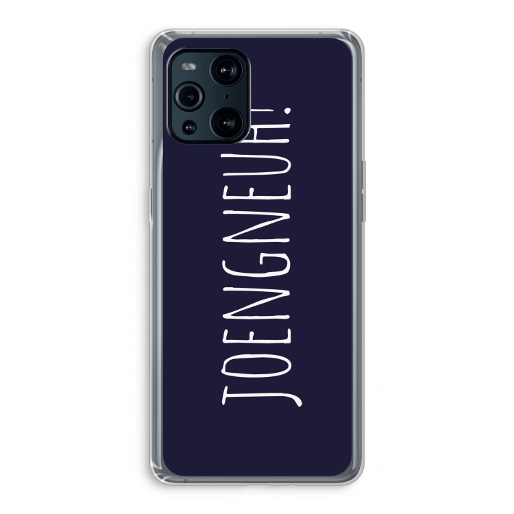 Joengneuh!: Oppo Find X3 Pro Transparant Hoesje