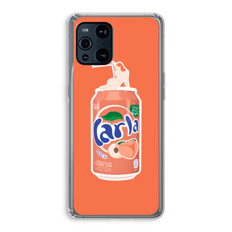 S(peach)less: Oppo Find X3 Pro Transparant Hoesje